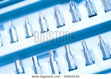 หัวฉีดสำหรับไดรเวอร์สกรูในกล่อง
