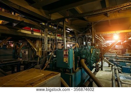Chemical Factory. Elastomer And Thermoplastic Production Line
