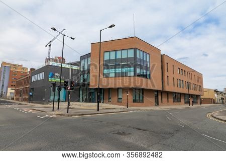 Sheffield, England - March 21, 2020: Utc In Sheffield City Centre.