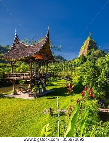 Wonderful  View Bukit Takurung At Padang Sumatera Barat Indonesia