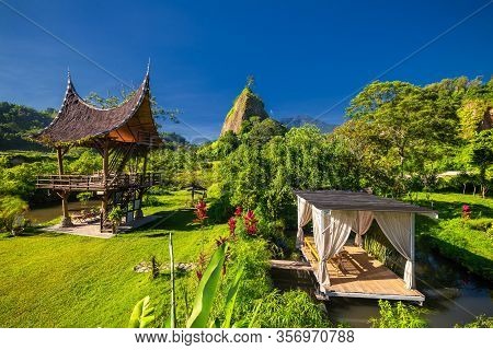 Wonderful  View Bukit Takurung At Padang Sumatera Barat Indonesia