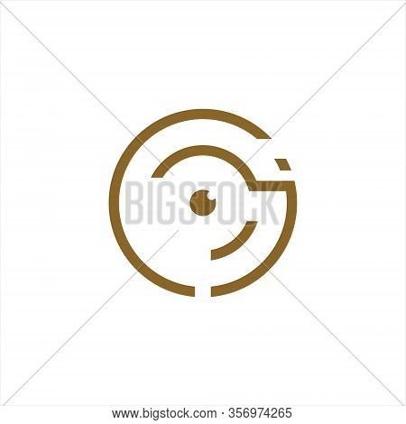 Photography Logo Design Vector Template,isolated On A White Background