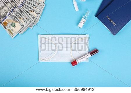 Covid-19 And Travel Concept. Coronavirus. Bio Hazard. The Concept Of Restrictions For Tourism. Quara