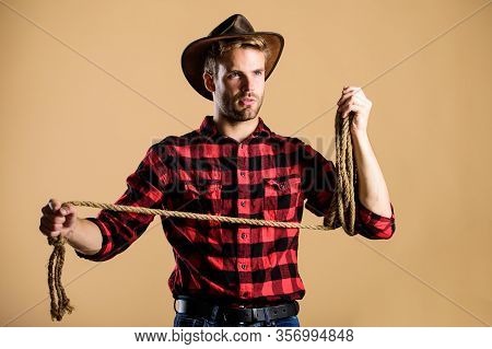 Ranch Occupations. Lasso Is Used In Rodeos Part Competitive Events. Lasso Can Be Tied Or Wrapped. We