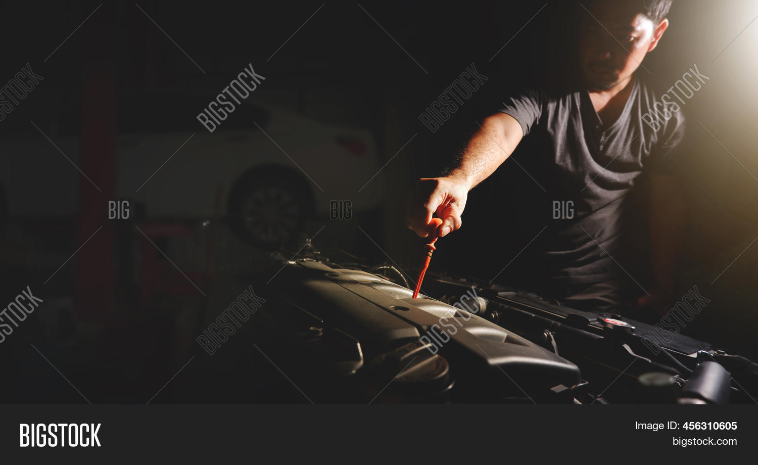 Mechanic Hand Pulling Image & Photo (Free Trial) Bigstock