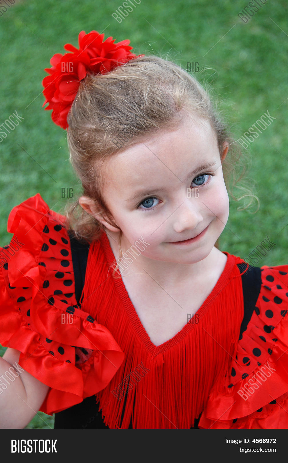 Flamenco Girl Image & Photo (Free Trial) Bigstock