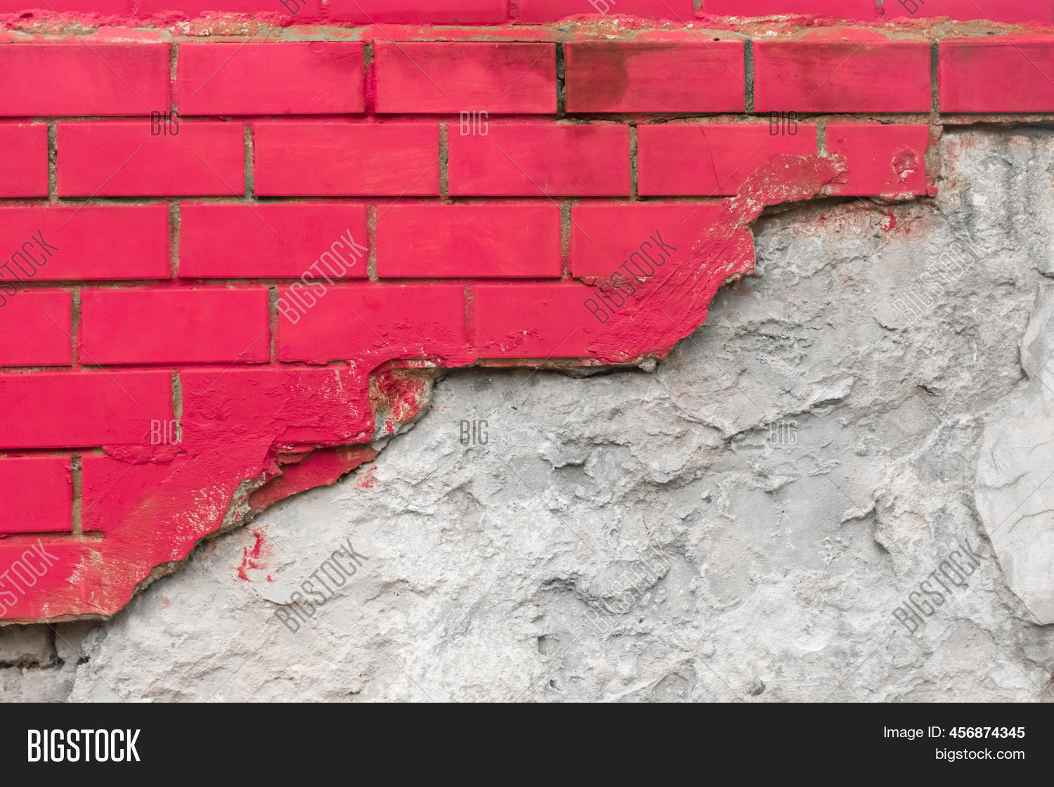 Red Paint On Brick Image & Photo (Free Trial) Bigstock