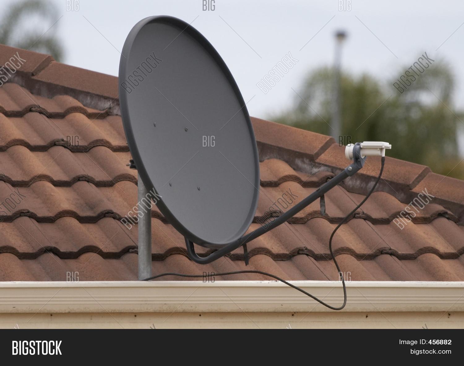 Tv Satellite Dish Image & Photo (Free Trial) Bigstock