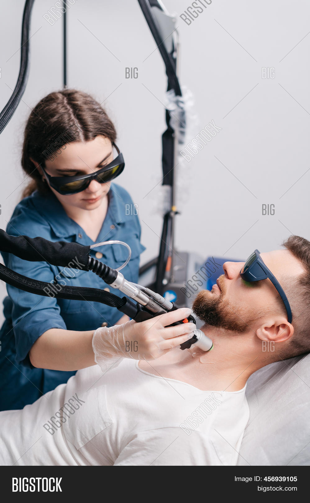 Laser Depilation Beard Image & Photo (Free Trial) Bigstock