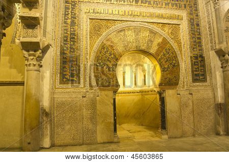 Moskeen i Cordoba. Spanien
