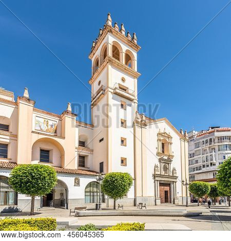 Badajoz,spain - May 25,2022 - View At The Church Of Saint John The Baptist In The Streets Of Badajoz
