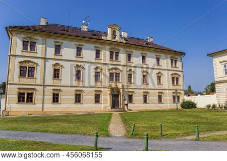 Litomerice, Czech Republic - September 12, 2020: Path Leading To The Stepana Monastery In Litomerice