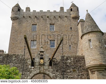 old castle in the scotish highlands near inverness