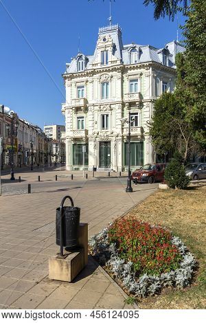Kniaz Alexander Battenberg Square In City Of Ruse, Bulgaria