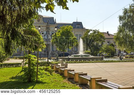 Kniaz Alexander Battenberg Square In City Of Ruse, Bulgaria