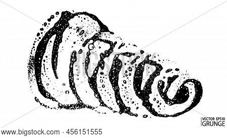 Soap Texture. Grunge Background. Foam Water. Soap Bubble Stain. Lather. Shampoo. Shaving Cream. Bath