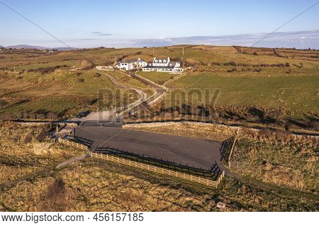 Dunkineely, County Donegal, Ireland - March 26 2022 : Castle Murray House Is Providing Boutique Styl