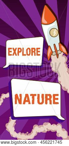 Writing Displaying Text Explore Nature. Business Overview Reserve Campsite Conservation Expedition S
