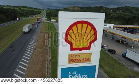 Gas Station On Highway