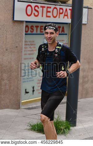 Encamp, Andorra : 2022 June 11 : Competitors Participate In The 2020 Spartan Race Obstacle Racing Ch