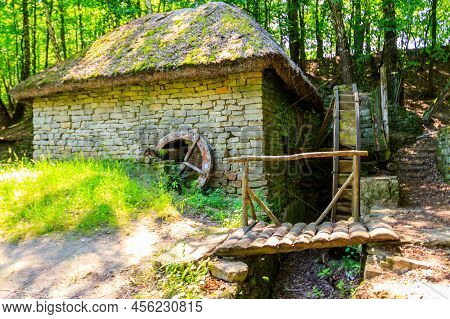 Old Watermill In Pyrohiv (pirogovo) Village Near Kiev, Ukraine