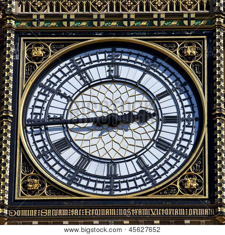 Grote Ben klok oppervlakdetail In Londen