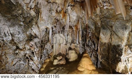 The Caves Of Borgio Verezzi With Its Stalactites And Stalagmites And Its Millenary History In The He