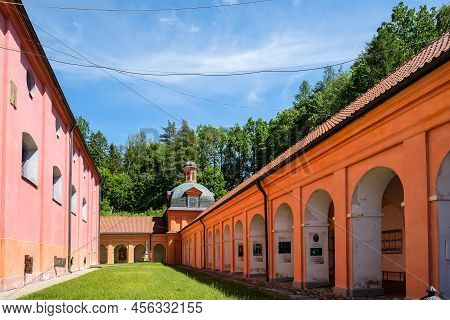 Swieta Lipka, Poland - June 12, 2022: Most Holy Virgin Mary, Queen Of Poland, Holy Linden Sanctuary 
