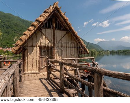 Prehistoric Village With Stilt Houses In Revine Lago Treviso