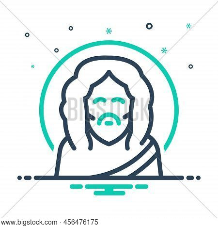 Mix Icon For Baptist John Ancient Christian Sant Lucan Christ Church Religion Culture