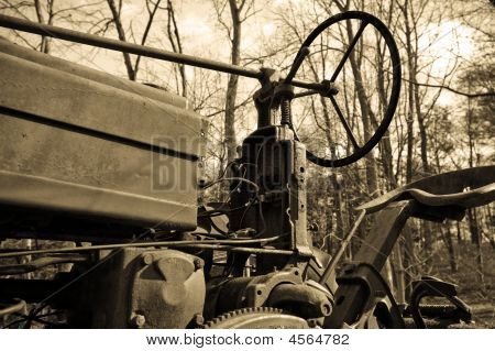 Deserted Tractor