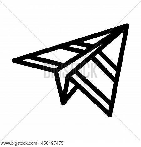 Send Email Campaign Line Icon Vector. Send Email Campaign Sign. Isolated Contour Symbol Black Illust