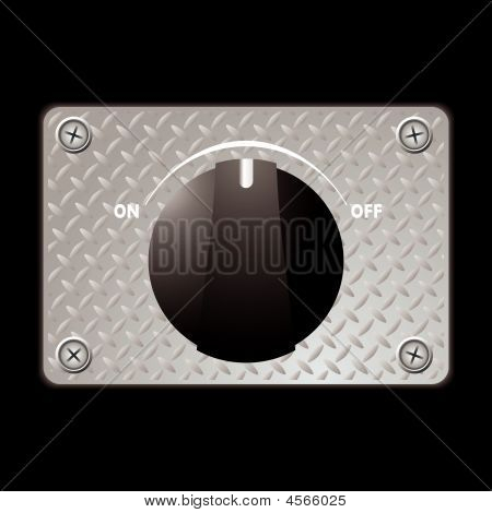 Interruptor Panel metálico