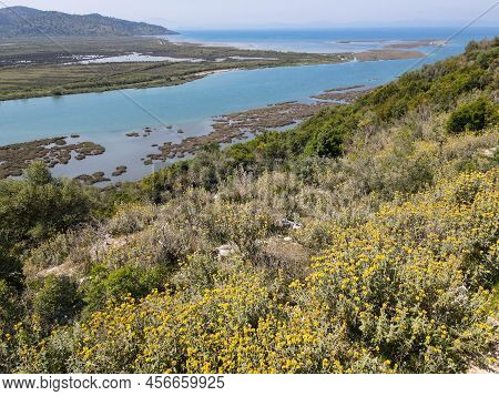 Vivari Channel At Butrinto On Albania
