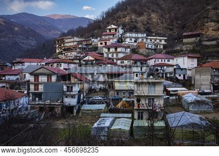 Thermes Is A Mountainous Pomak Village In Xanthi, Greece