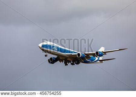 Air Bridge Cargo Boeing 747-8f Registration Vq-blr. Plane Take Off Or Landing In Sheremetyevo Intern