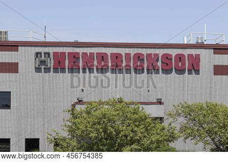 Lebanon - Circa June 2022: Hendrickson International Factory. Hendrickson Designs And Manufactures A