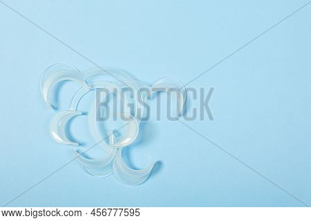 Set Of Several Retractor Dental Lip Retractor Access To The Oral Cavity. Wide Mouth Opening For A De