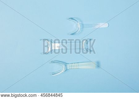 Set Of Several Retractor Dental Lip Retractor Access To The Oral Cavity. Wide Mouth Opening For A De