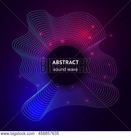 Sound Circular Wave With Light Effects