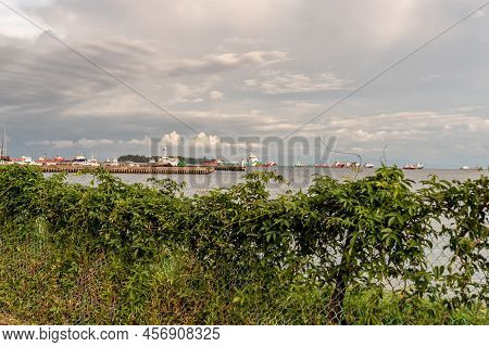Capital Of The Federal Territory Of Labuan City In Malaysia