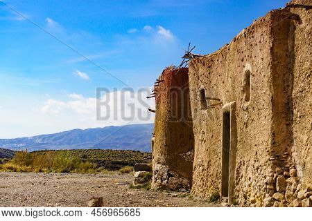 Movie Location, Film Village El Chorrillo In Sierra Alhamilla, Spain. Tourist Attraction, Place To V