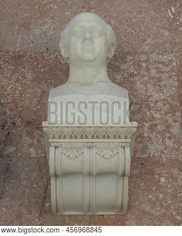 Donaustauf, Germany - Circa June 2022: Bust Of Swiss Physician And Alchemist Paracelsus Aka Theophra