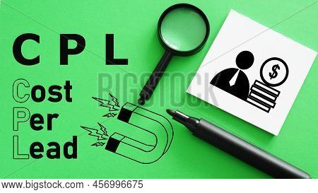Cost Per Lead Cpl Is Shown Using A Text