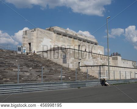 Zeppelin Field Tribune In Nuernberg