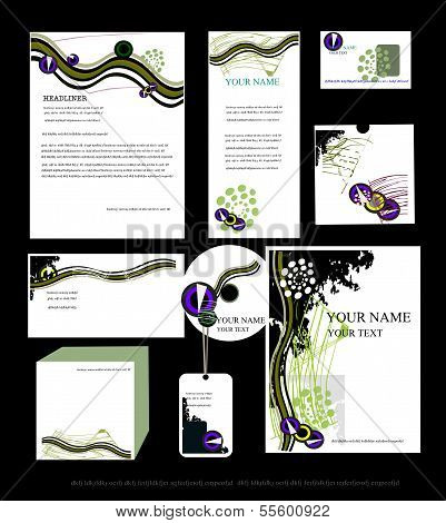 editable corporate identity