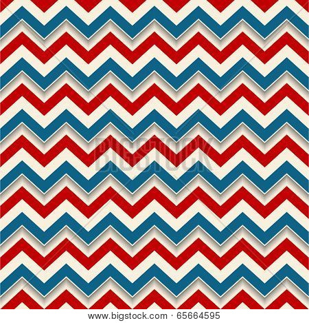 Retro Background American Patriotic Colors
