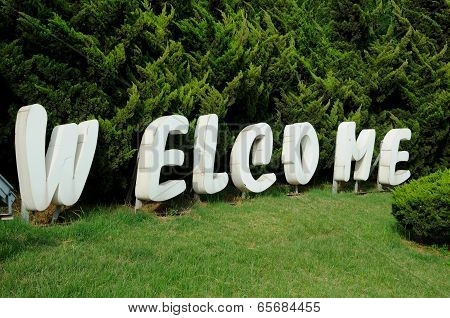 Welcome Sign