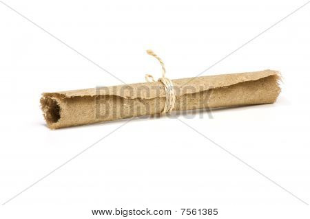 Hanf Papier scroll