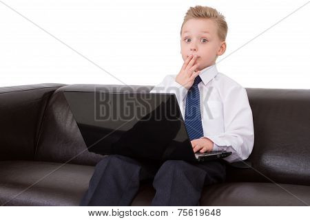 Young  boy confused